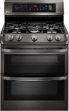 LDG4315BD LG Black Stainless Steel Double Oven Gas Range
