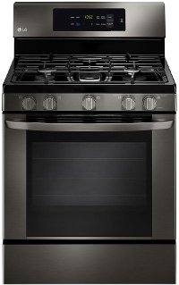 LRG3061BD LG 5.4 cu. ft. Gas Range - Black Stainless Steel