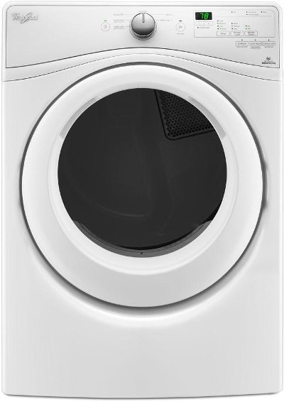 WED75HEFW Whirlpool Electric Dryer - 7.4 cu. ft. White