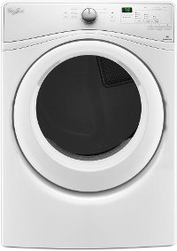 WED75HEFW Whirlpool Electric Dryer with Advanced Moisture Sensing System - 7.4 cu. ft. White