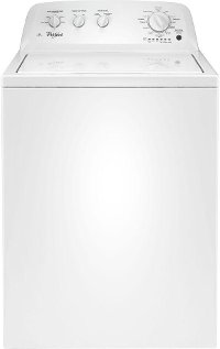 WTW4616FW Whirlpool Agitator Top Load Washer - 3.5 cu. ft. White