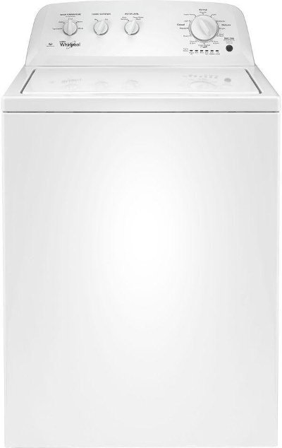 WTW4616FW Whirlpool Agitator Top Load Washer - 3.5 cu. ft. White