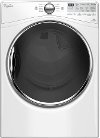 WED92HEFW Whirlpool Electric Dryer with EcoBoostâ„¢ Option - 7.4 cu. ft. White