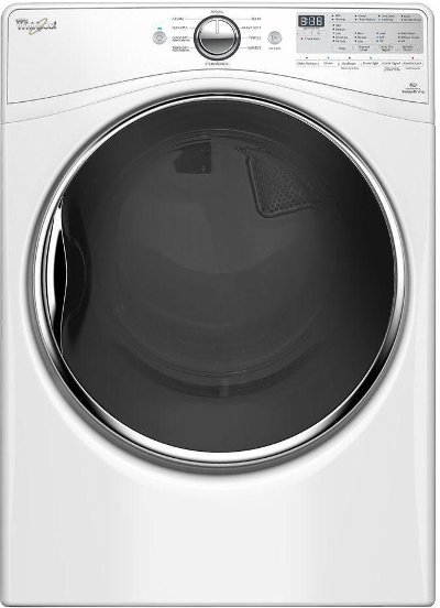 WED92HEFW Whirlpool Electric Dryer with EcoBoost™ Option - 7.4 cu. ft. White