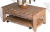 Distressed Lift Top Cocktail Table - Driftwood