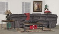 Gray 5 Piece Power Reclining Sectional Sofa - Maci