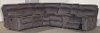 Gray 6 Piece Manual Reclining Sectional - Maci-2