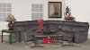 Clearance Gray 6 Piece Power Reclining Sectional Sofa - Maci
