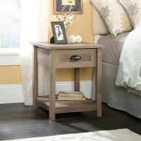 Salt Oak 1-Drawer Nightstand - County Line-2