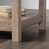 Salt Oak 1-Drawer Nightstand - County Line-6