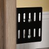 Salt Oak Bookcase Queen Headboard - County Line-1