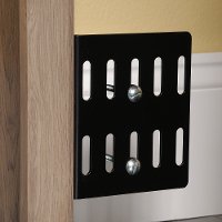 Salt Oak Bookcase Queen Headboard - County Line