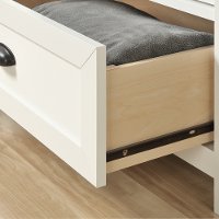 Soft White Armoire - County Line-6