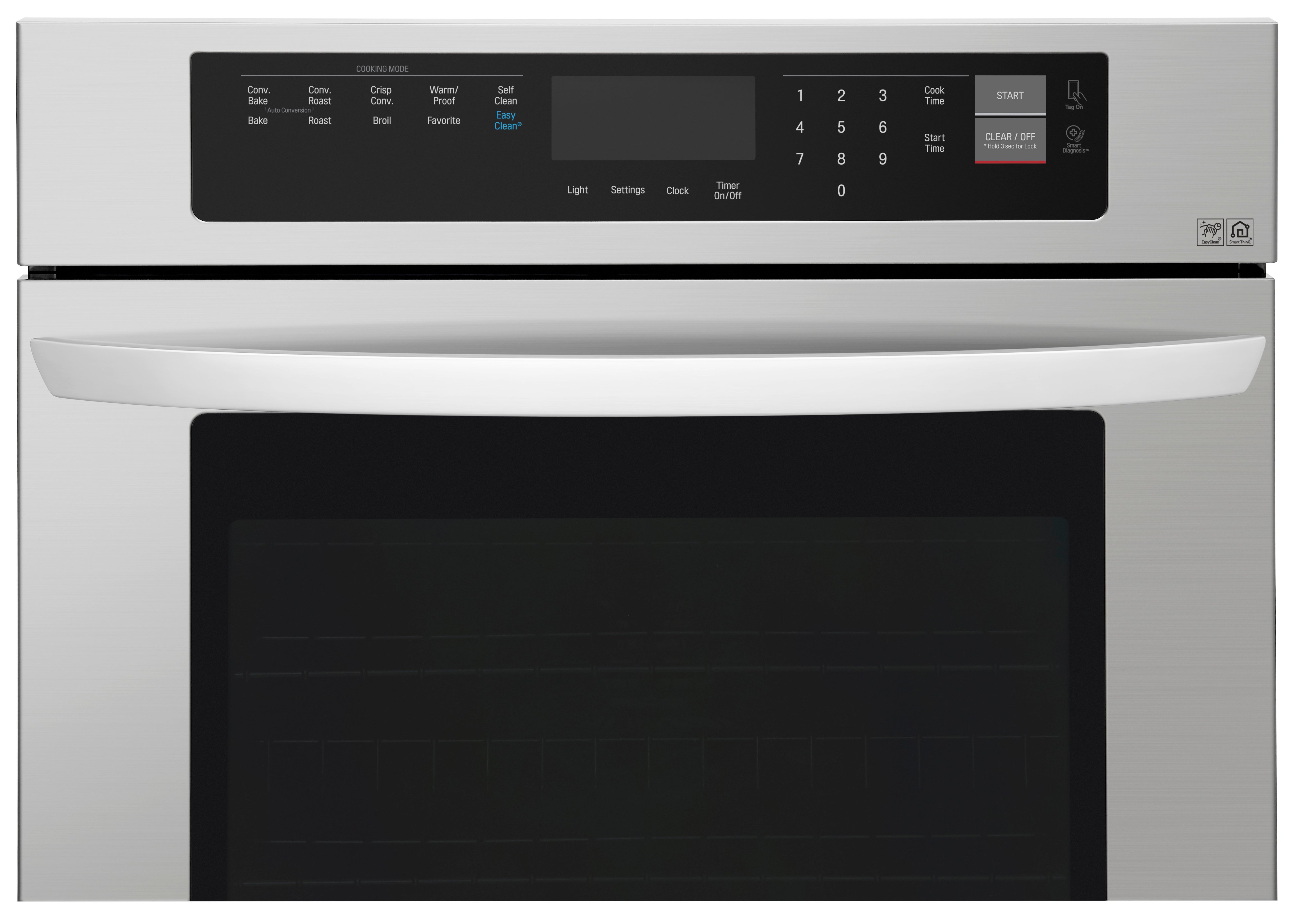 LWS3063ST LG 30 Inch Single Wall Oven - 4.7 cu. ft. Stainless Steel-2