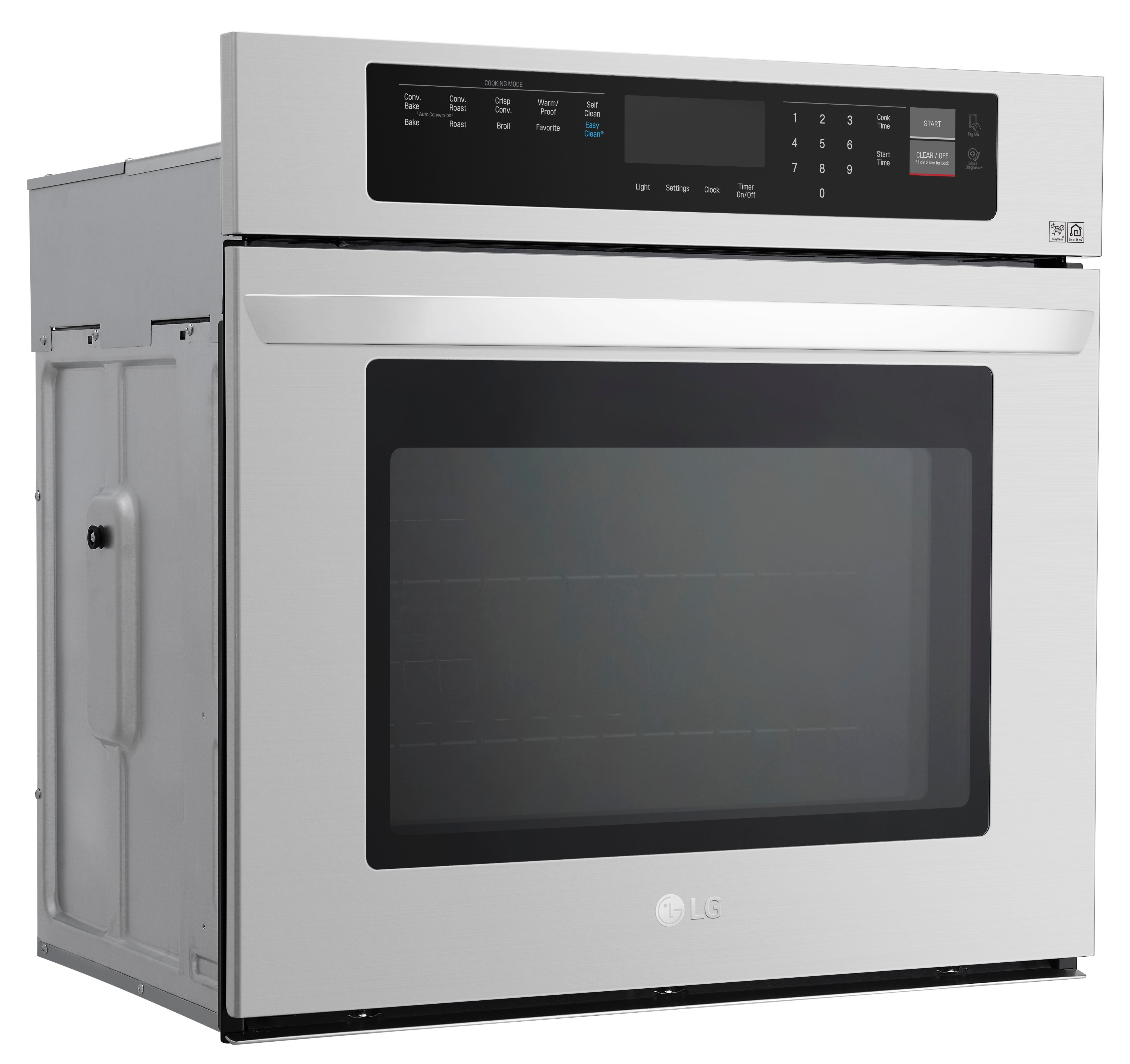 LWS3063ST LG 30 Inch Single Wall Oven - 4.7 cu. ft. Stainless Steel-4