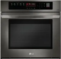 LWS3063BD LG 4.7 cu ft Single Wall Oven - 30 W Black Stainless Steel