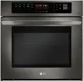 LWS3063BD LG 4.7 cu ft Single Wall Oven - Black Stainless Steel 30 Inch