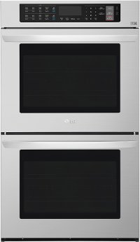 LWD3063ST LG 30 Inch Double Wall Oven - 9.4 cu. ft. Stainless Steel