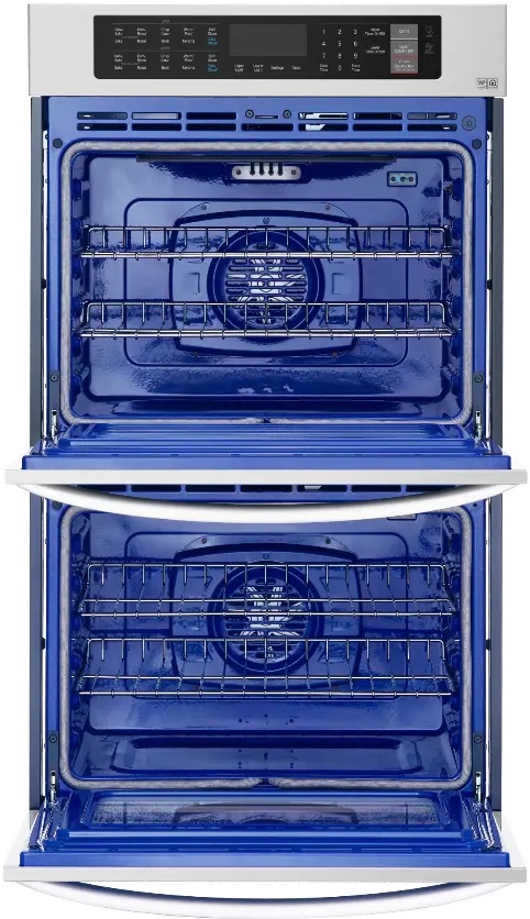 LWD3063ST LG 30 Inch Double Wall Oven - 9.4 cu. ft. Stainless Steel-2