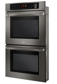 LWD3063BD LG 30 Inch Double Wall Oven - 9.4 cu. ft. Black Stainless Steel-2