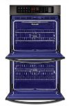 LWD3063BD LG 30 Inch Double Wall Oven - 9.4 cu. ft. Black Stainless Steel-4