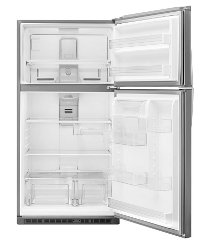 WRT511SZDW Whirlpool White Top Mount Refrigerator - 33 Inch-2
