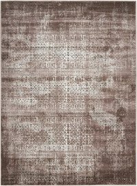 5 x 7 Medium Ash Brown Area Rug - Karma
