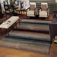 8 x 11 Large Multi-Colored Area Rug - Wild Weave