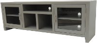 Contemporary 65 Inch Gray TV Stand