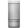 KBBR206ESS KitchenAid 36 Inch Built-In Bottom Freezer Refrigerator - Stainless Steel