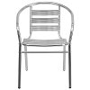 Aluminum Slatback Stack Chair-4