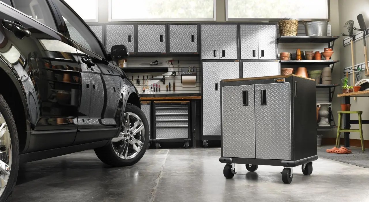 Gladiator Graphite 2-Door Storage Gearbox-2