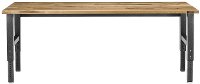Gladiator Hardwood and Steel Adjustable Height Garage Workbench