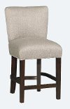 Mineral and Espresso 24 Bar Stool - Savannah Collection