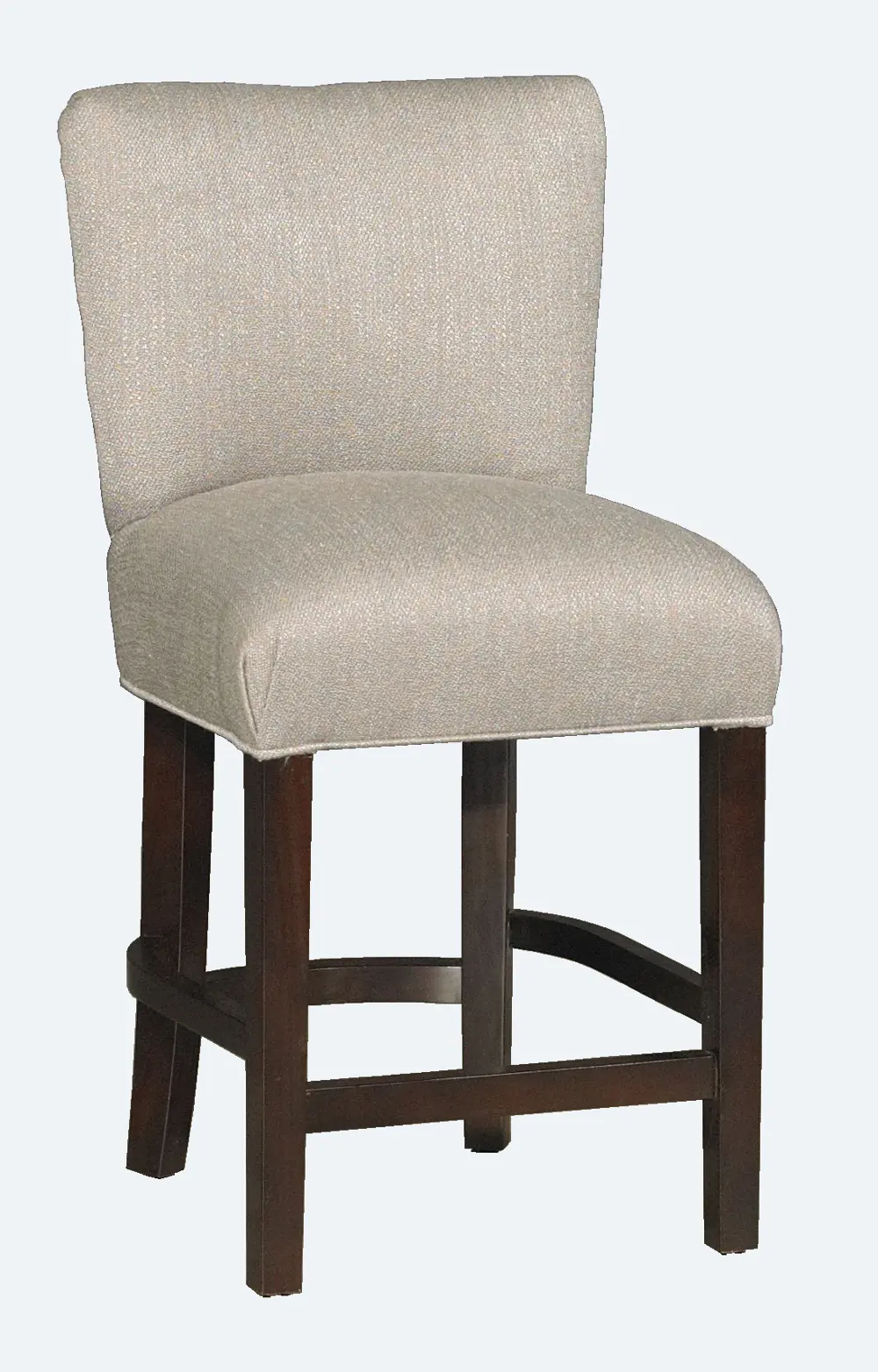 Mineral and Espresso 24 Inch Bar Stool - Savannah Collection-1