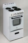 ER20POWG Avanti 20 Inch Electric Range - White-2