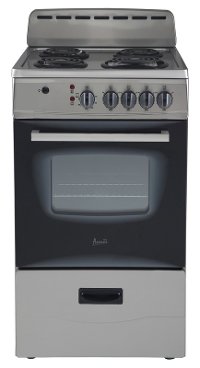 ER20P3SG Avanti Electric Range - 2.1 cu. ft. Stainless Steel