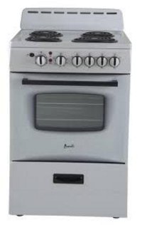 ER24P0WG Avanti 24 Inch Electric Range - White
