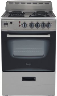 ER24P3SG Avanti Electric Range - Gray