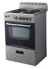 ER24P3SG Avanti Electric Range - Gray-2