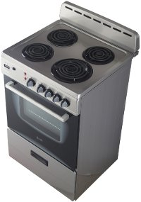 ER24P3SG Avanti Electric Range - Gray-3