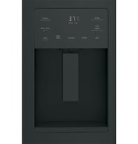 GFE24JGKBB GE 23.7 cu. ft. French Door Refrigerator - 33 Inch Black-8