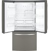 GFE24JMKES GE 33 Inch Wide French Door Refrigerator - Slate-4