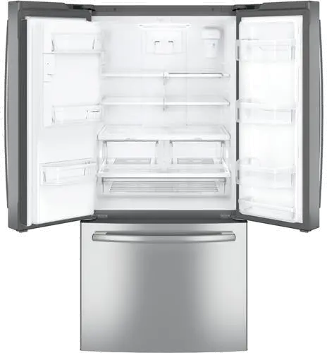 GFE24JSKSS GE 23.7 cu ft French Door Refrigerator - 33 W Stainless Steel-4