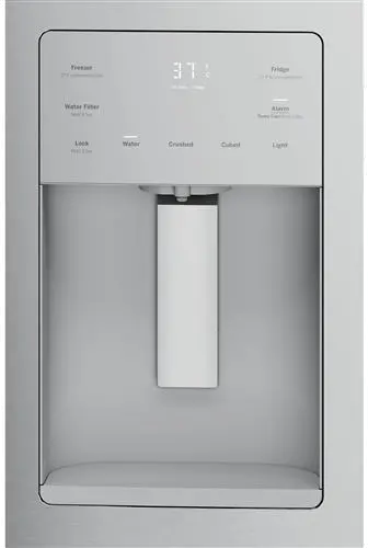 GFE24JSKSS GE 23.7 cu ft French Door Refrigerator - 33 W Stainless Steel-7