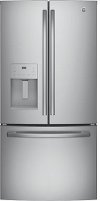GFE24JSKSS GE 23.7 cu. ft. French Door Refrigerator - 33 Inch Stainless Steel