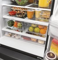GFE24JSKSS GE 23.7 cu. ft. French Door Refrigerator - 33 Inch Stainless Steel-8