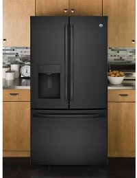 GFE28GGKBB GE 27.8 cu. ft. French-Door Refrigerator - 36 Inch Black-2