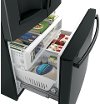 GFE28GGKBB GE French Door Refrigerator - 36 Inch Black-8