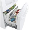 GFE28GGKWW GE Wide French Door Refrigerator - 36 Inch White-4